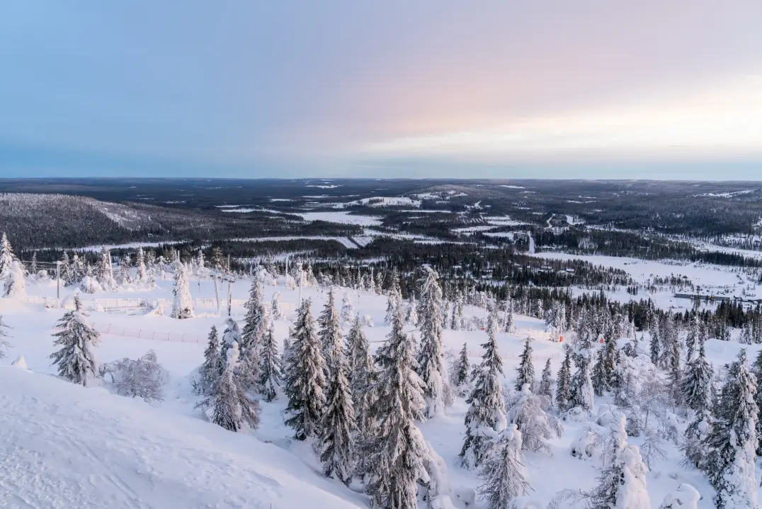 Winterurlaub im Wintersportort Iso-Syöte