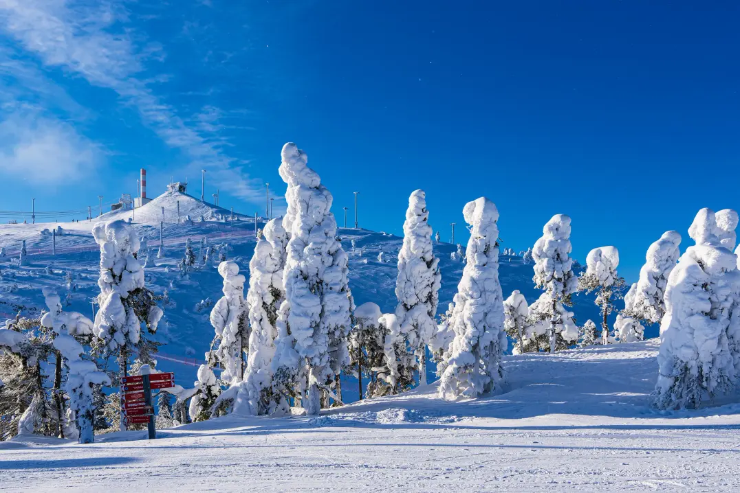 Winterurlaub im finnischen Ruka