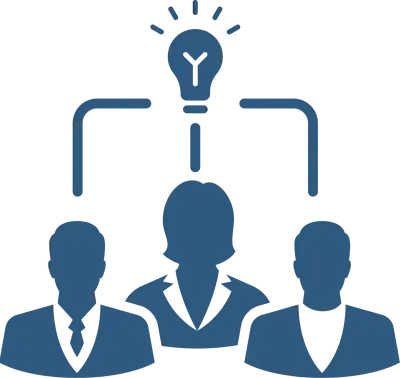 Menschen Glühbirne Icon
