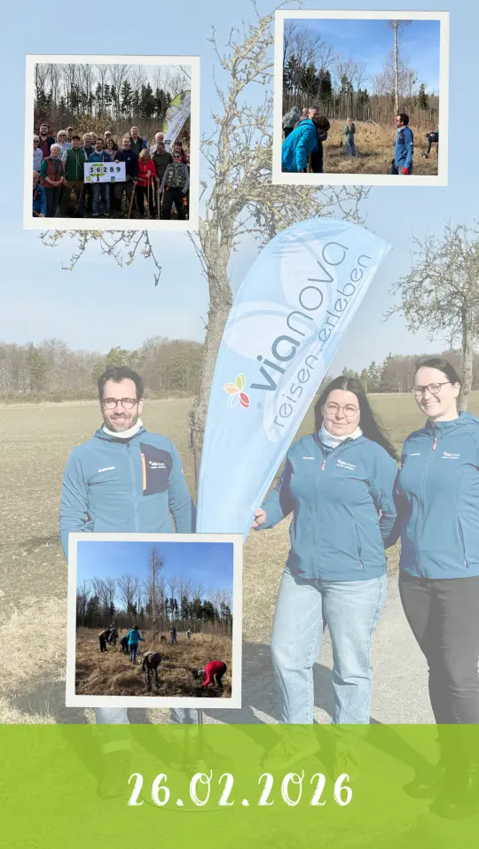 Baumpflanzen vianova Februar 2026 Kunden