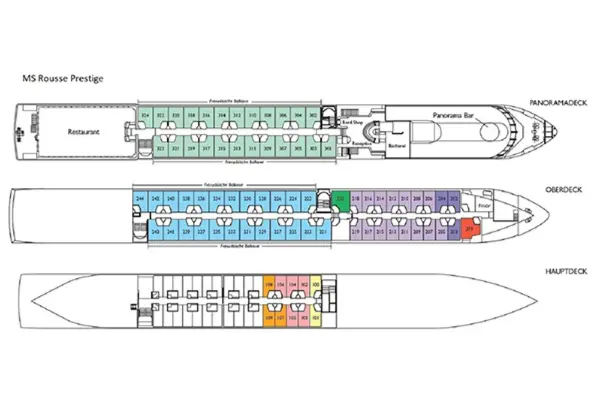 MS ROUSSE PRESTIGE Bordplan