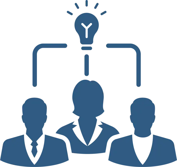 Menschen Glühbirne Icon