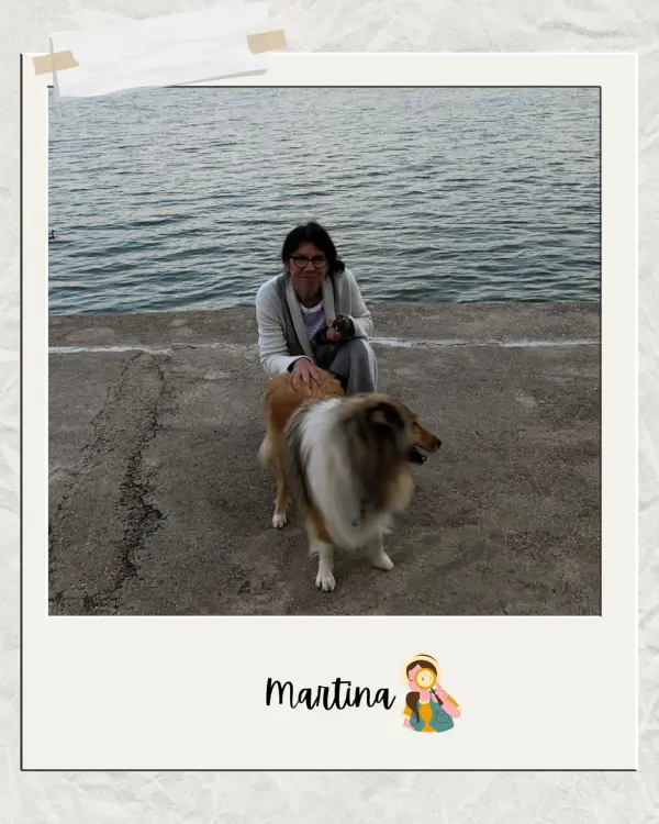 Martina im Urlaub