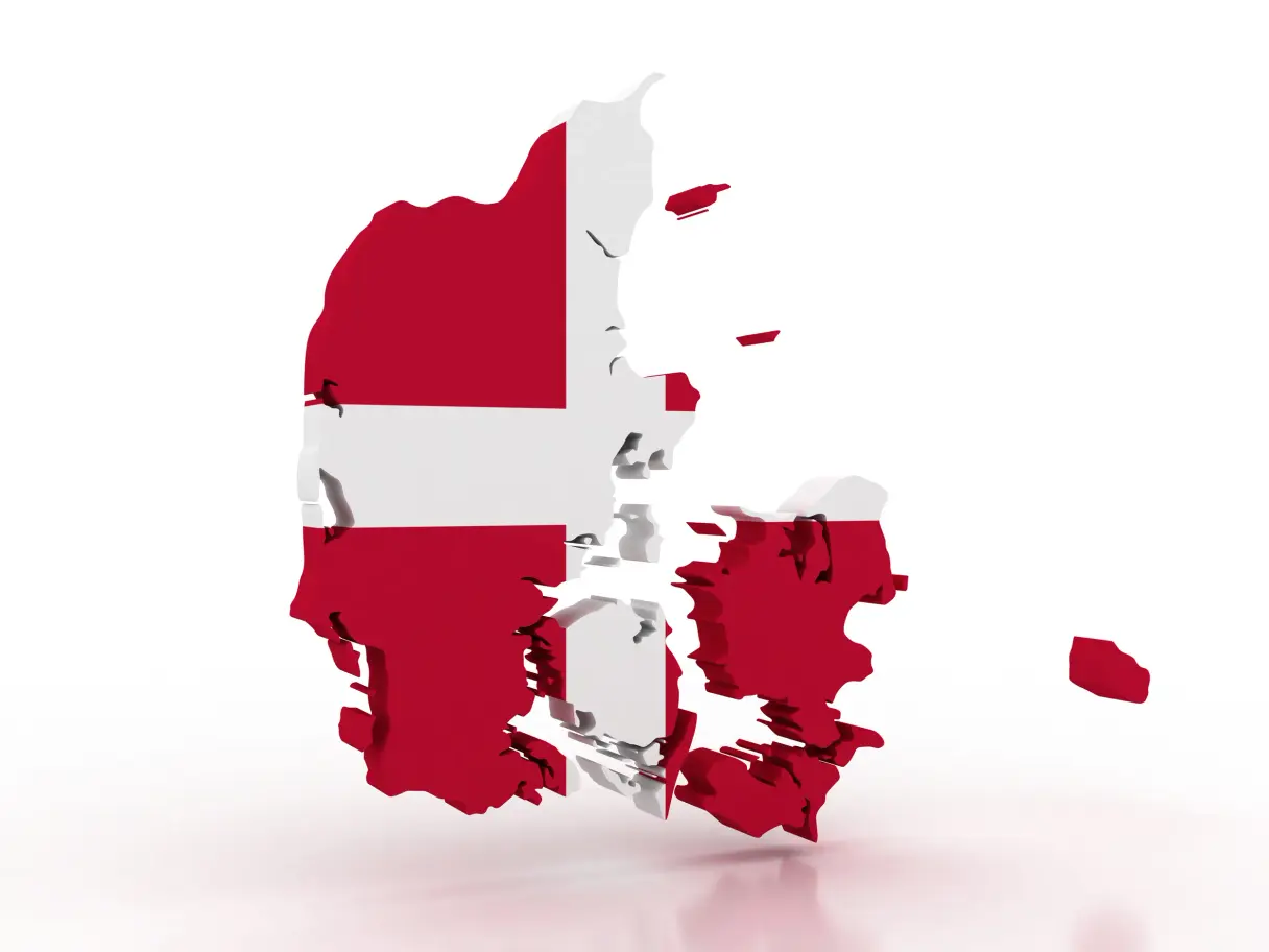 Karte Dänemark