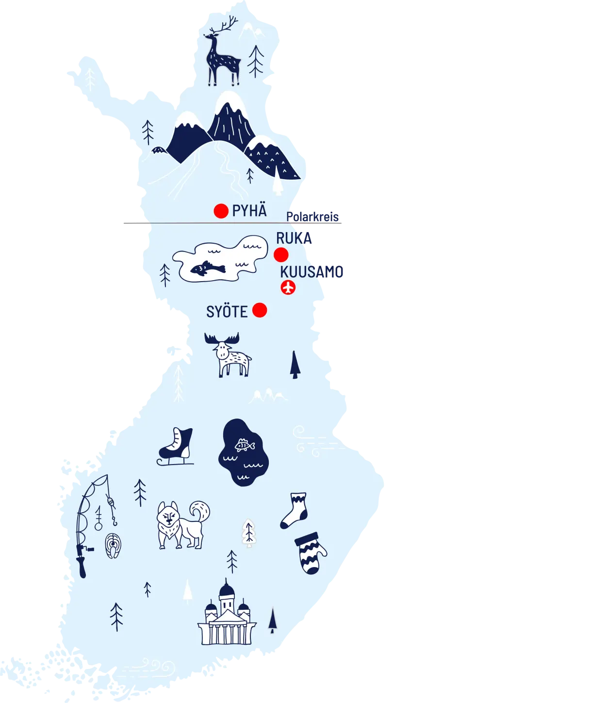 Ihr Finnland-Winterabenteuer mit vianova