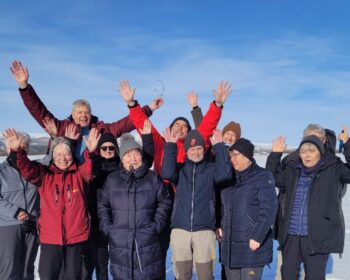 Gruppenfoto Island Reise