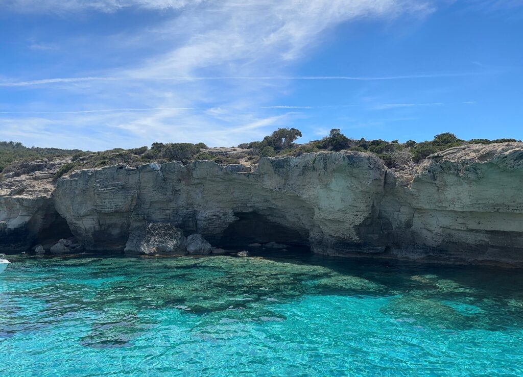 Die blaue Lagune auf Zypern