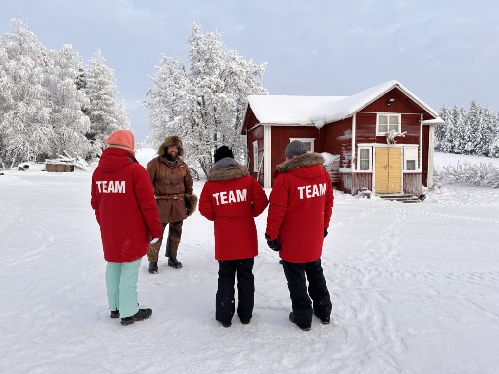 Guides bei unseren Partnern von der Rentierfarm