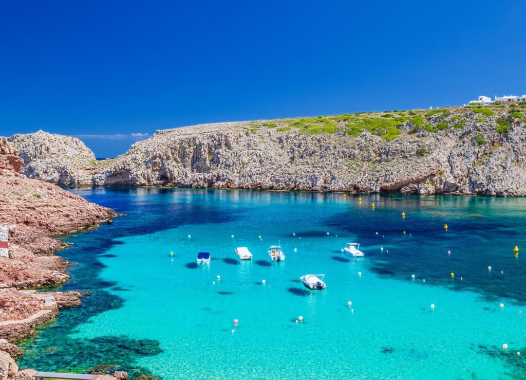 Cala Morell Meer schnorcheln