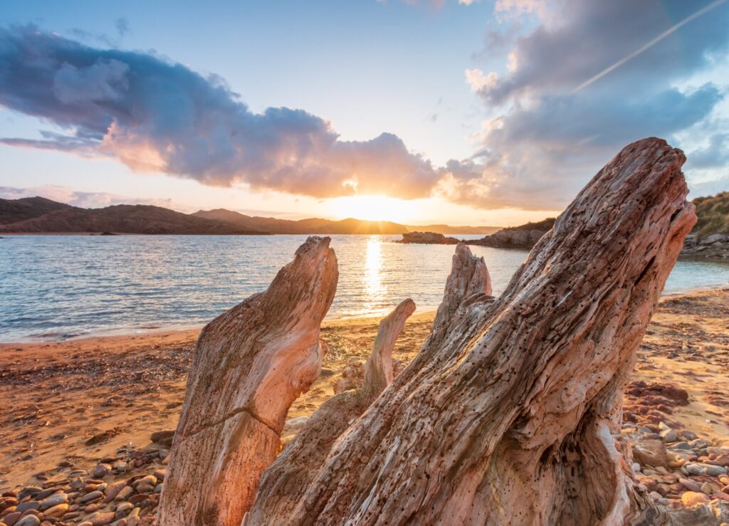 Sonnenuntergang Menorca Playa de Cavalleria