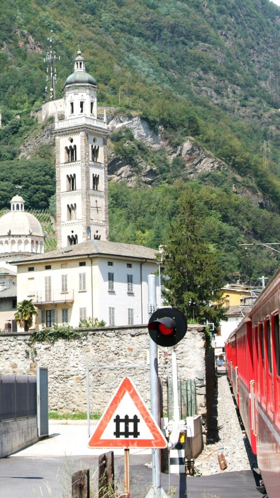 Bernina Express in Tirano