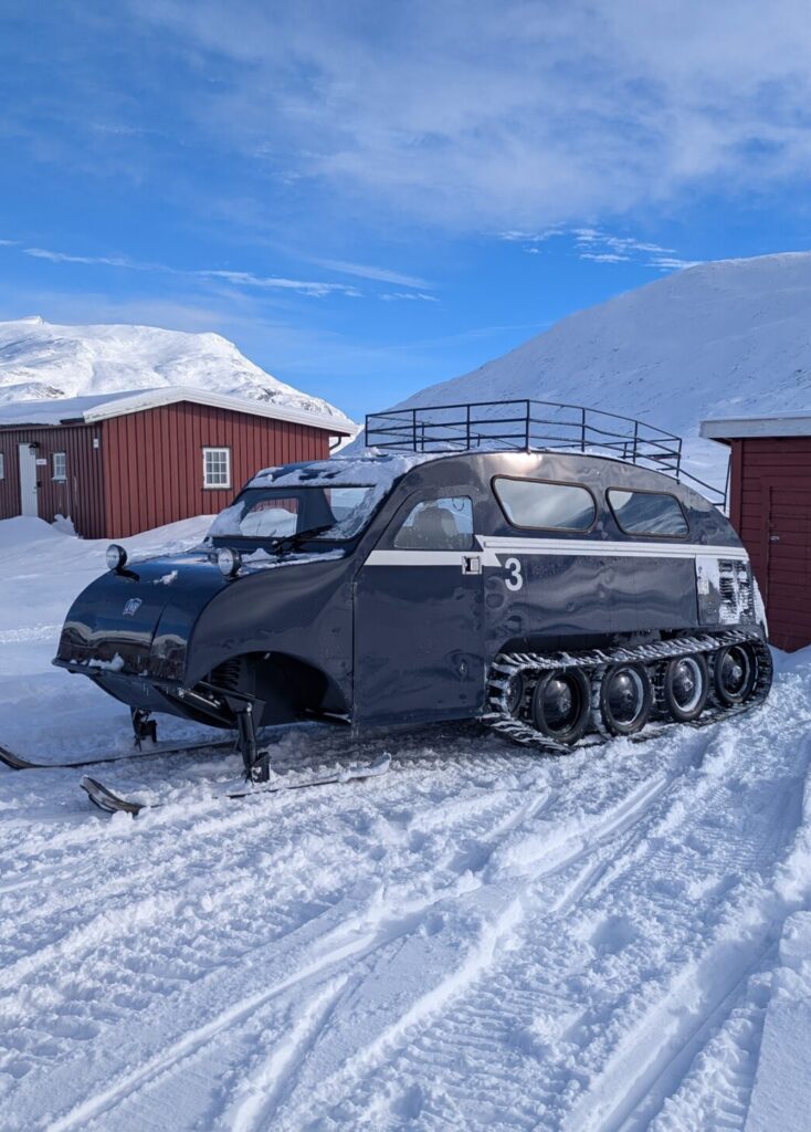 Snowcoach Winter Norwegen Schnee