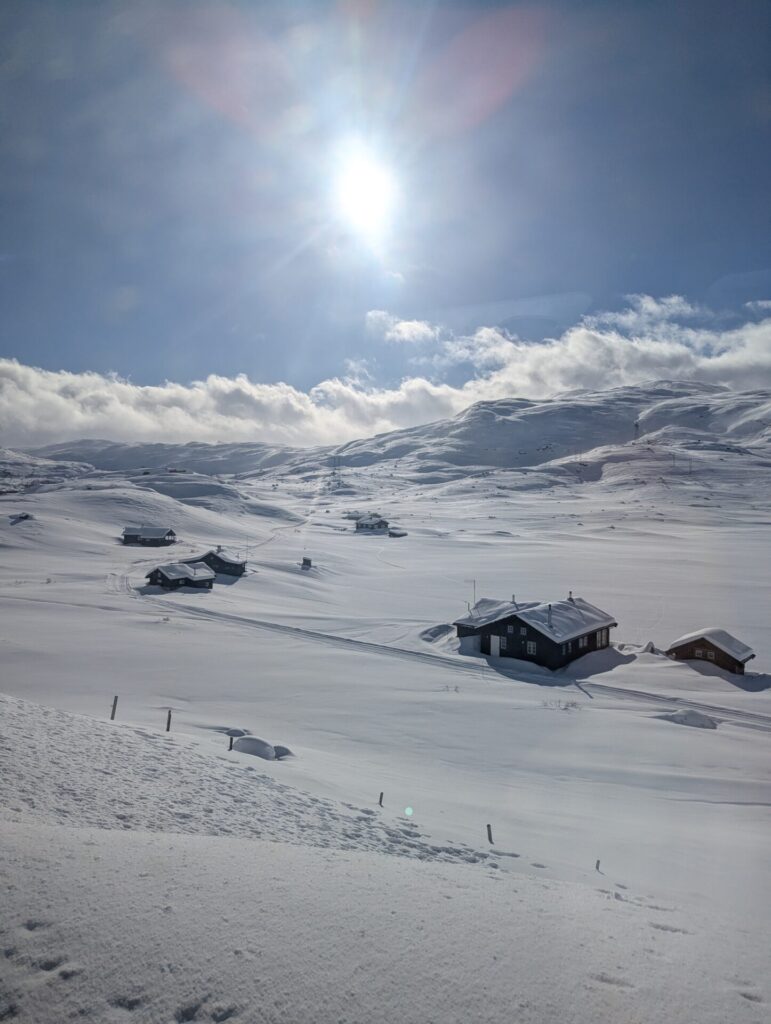Winterlandschaft in Norwegen